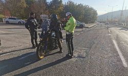 Mardin'de motosiklet denetimi