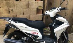 Park halindeki motosiklet çalındı