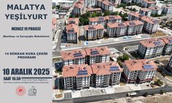 Malatya'da 14 Dükkanın Kurası Çekiliyor! Canlı İzle