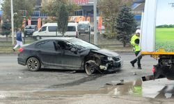 Malatya City Önünde Kaza!