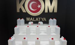 Malatya'da 76 Litre Etil Alkol Ele Geçirildi