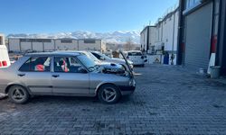 Malatya'da Kaportacıların Kaza Mesaisi