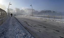 Ardahan sıfırın altında 39,7 dereceyle Türkiye'nin en soğuk ili oldu