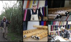 Bahçesinde yetiştirdiği kamıştan tasarladığı neyleri müzikseverlerle buluşturuyor