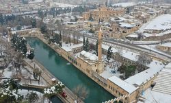 Kar Altındaki Şanlıurfa Büyüledi! Tarihi Alanlar Dronla Görüntülendi