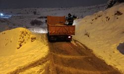 Malatya'da Buzlanma İle Mücadele Sürüyor