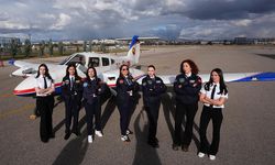 'Mektepli' kadın pilotlar THK Üniversitesinde yetişiyor