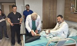 Şeker hastasının çürüyen parmağı alınarak ayağı kesilmekten kurtarıldı