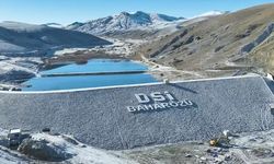 Sivas'taki Ulaş Baharözü Barajı'nda su tutuldu