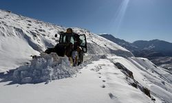 Batman kırsalında kar kalınlığı 1 metreyi aştı, yollar kapandı