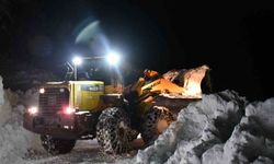 Beytüşşebap'ta kar kalınlığı 2 metreyi buldu