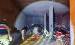 Çalıntı otomobil ahırda bulundu