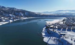 Karlar altında bir şehir: Tunceli, havadan görüntülendi
