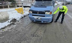 Malatya'da kış lastiği denetimleri artırıldı
