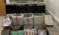 Mardin'de 40 bin paket kaçak sigara ele geçirildi