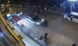 Mardin'de motosikletlerin çarpıştığı kaza güvenlik kamerasına yansıdı