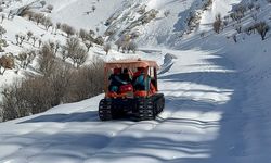 Nemrut’ta Zor Anlar: Paletli Araç Devrede