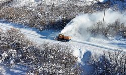 Tunceli'de 209 köy yolu ulaşıma kapalı