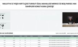 Malatya Merkez 32 ve 27 Projelerinin Kuraları Çekildi! İşte Sonuç Listesi