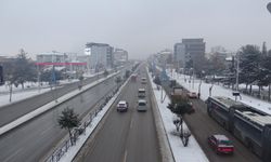 Malatya'da kar yağışı etkili oluyor!