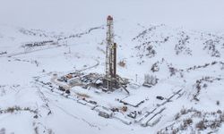 Kar kalınlığının 2,5 metreyi bulduğu Gabar'da petrol üretimi hız kesmeden sürüyor