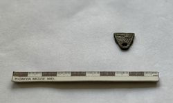 Listra'daki kazıda bronz 'muska' bulundu