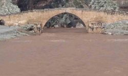 Adıyaman'da Cendere Çayı yükseldi