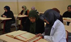 Gaziantep'te Hece hece başladı, 70'inden sonra Kur'an-ı Kerim'i öğrendi