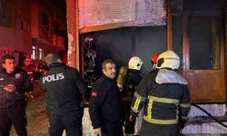 Şanlıurfa'da iş yeri yangını