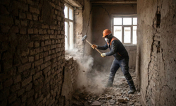 İş Makinelerinin Giremediği Binalar İçin Karar Çıktı! 'Elle' Yıkılacaklar