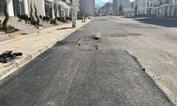 Temelli Caddesi’nde Asfalt Çöküyor İddiası