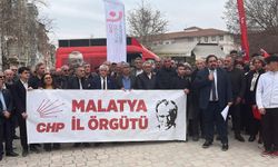 Malatya'da CHP İmamoğlu İçin Alana Çıktı