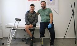 Proteziyle hayata tutundu, şimdi başkalarına ışık oluyor