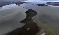 Tuzla Palas Gölü yağışlarla 41 yıl önceki havzasına yeniden kavuştu