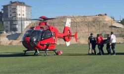 Darende’de 1,5 yaşındaki bebek havale sonrası hava ambulansıyla hastaneye sevk edildi