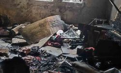 Diyarbakır'da Bir Ev Küle Döndü