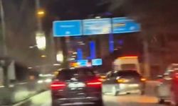 Elazığ'da, Makas Atan Araç Kameralara Yansıdı