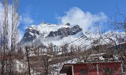 Kar Kütlesi Adeta Şelale Oldu