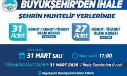 Kayseri Büyükşehir Belediyesi 58 Arsa Satıyor!