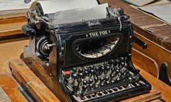 Tarihi daktilo Kent Müzesi'nde geçmişe ışık tutuyor