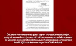 Üniversite Hastanelerinde 4/D Krizi: İkramiye ve Ücret Gecikmesi TBMM Gündeminde
