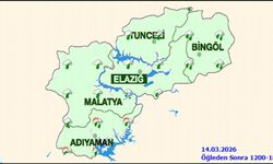 Elazığ’ın Doğusu ile Güneyine Sağanak Yağış Uyarısı