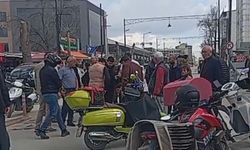 İnönü Caddesi’nde Motokurye Kazası