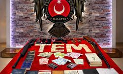 Malatya’da Kritik Operasyon: Silah, Döviz ve Örgütsel Dokümanlar Ele Geçirildi