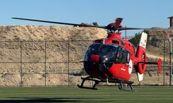 Malatya’da Kalp Krizi Geçiren Hasta Helikopter Ambulansla Hayata Tutundu
