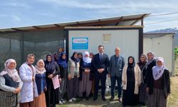 Kale Kaymakamı Batı’dan Dikiş Nakış Kursuna Ziyaret