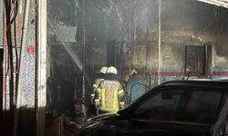 Diyarbakır'da Yangın Çıkan Oto Tamir Dükkanında Büyük Hasar Oluştu