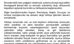 Diyarbakır’daki Barajlarda Kontrollü Su Tahliyesi Başlatıldı