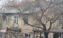 Elazığ  Harput'ta nisan ayında kar sürprizi yaşandı
