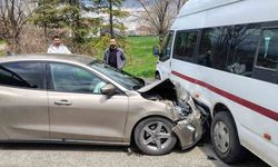 Elazığ Kovancılar'da trafik kazası meydana geldi,1 kişi yaralandı